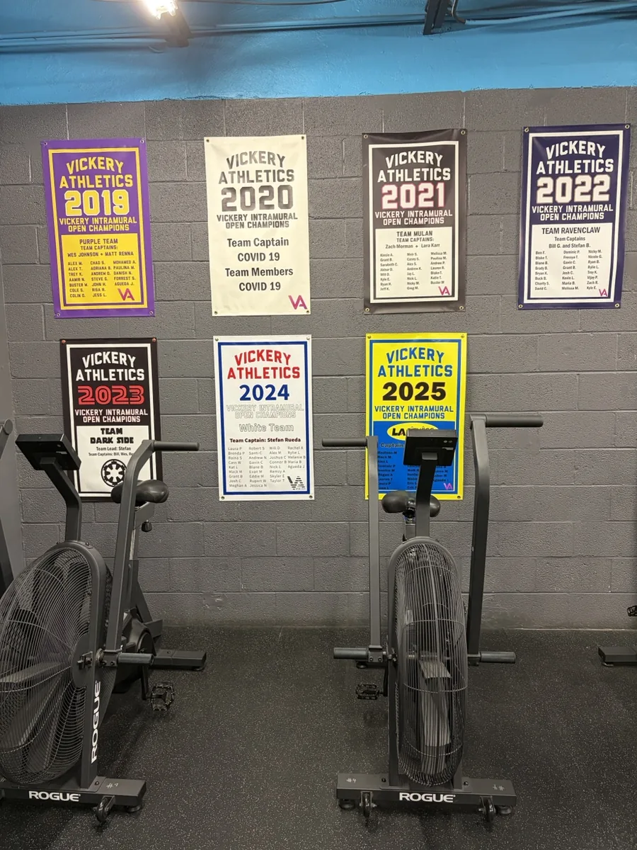 Training floor — wide shot