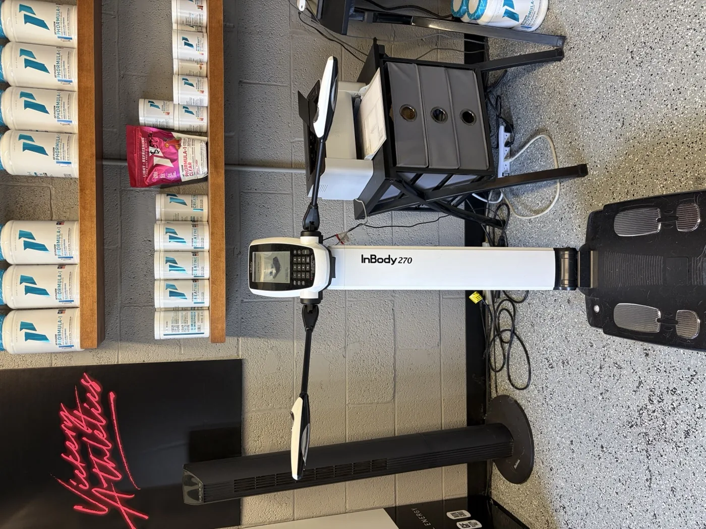 InBody scanner on the floor